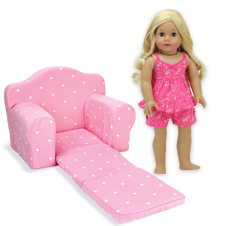 American girl doll pull deals out bed